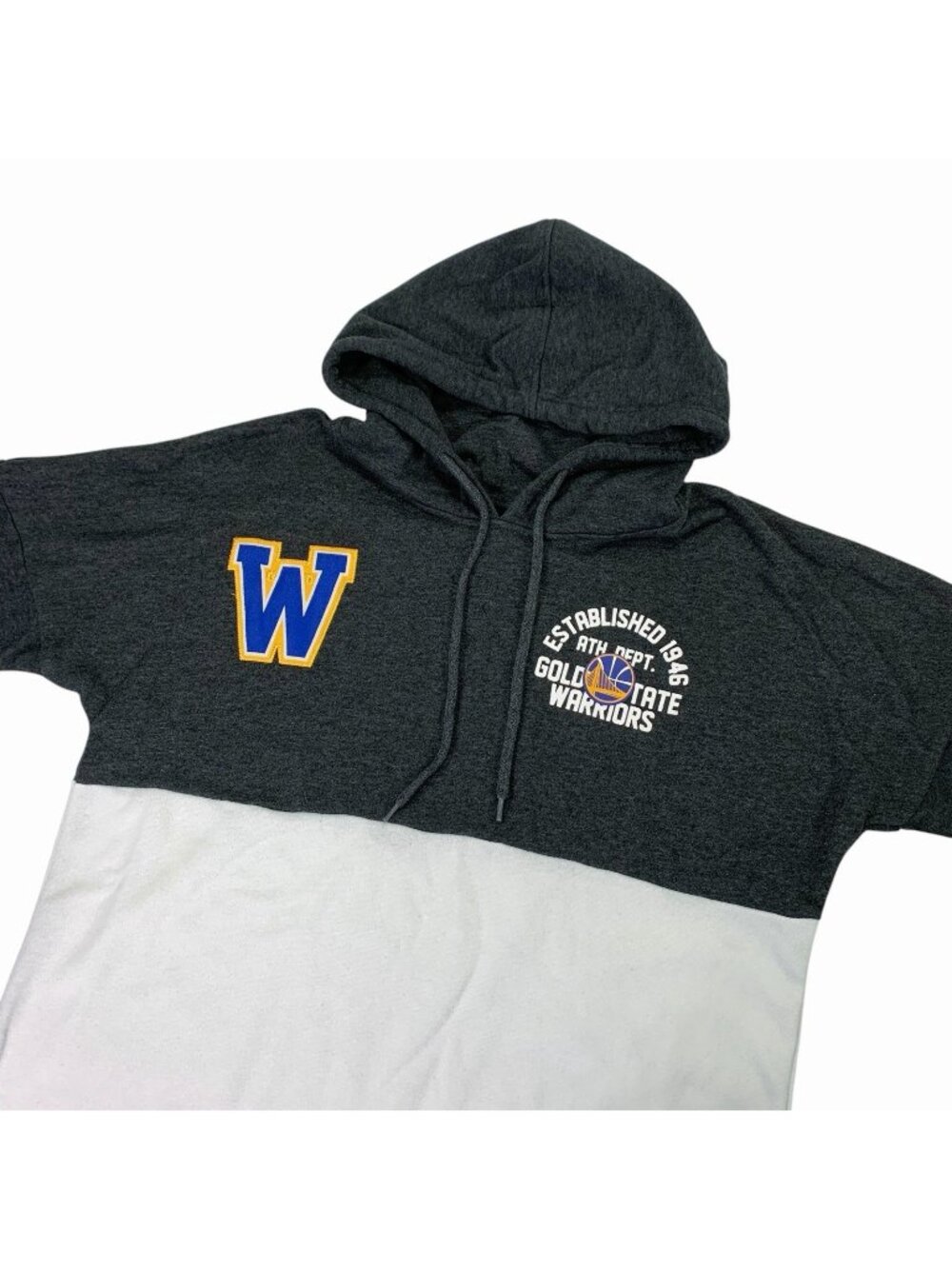 Golden State Warriors Hoodie Long Sleeve Shirt NBA Basketball Women’s Size L